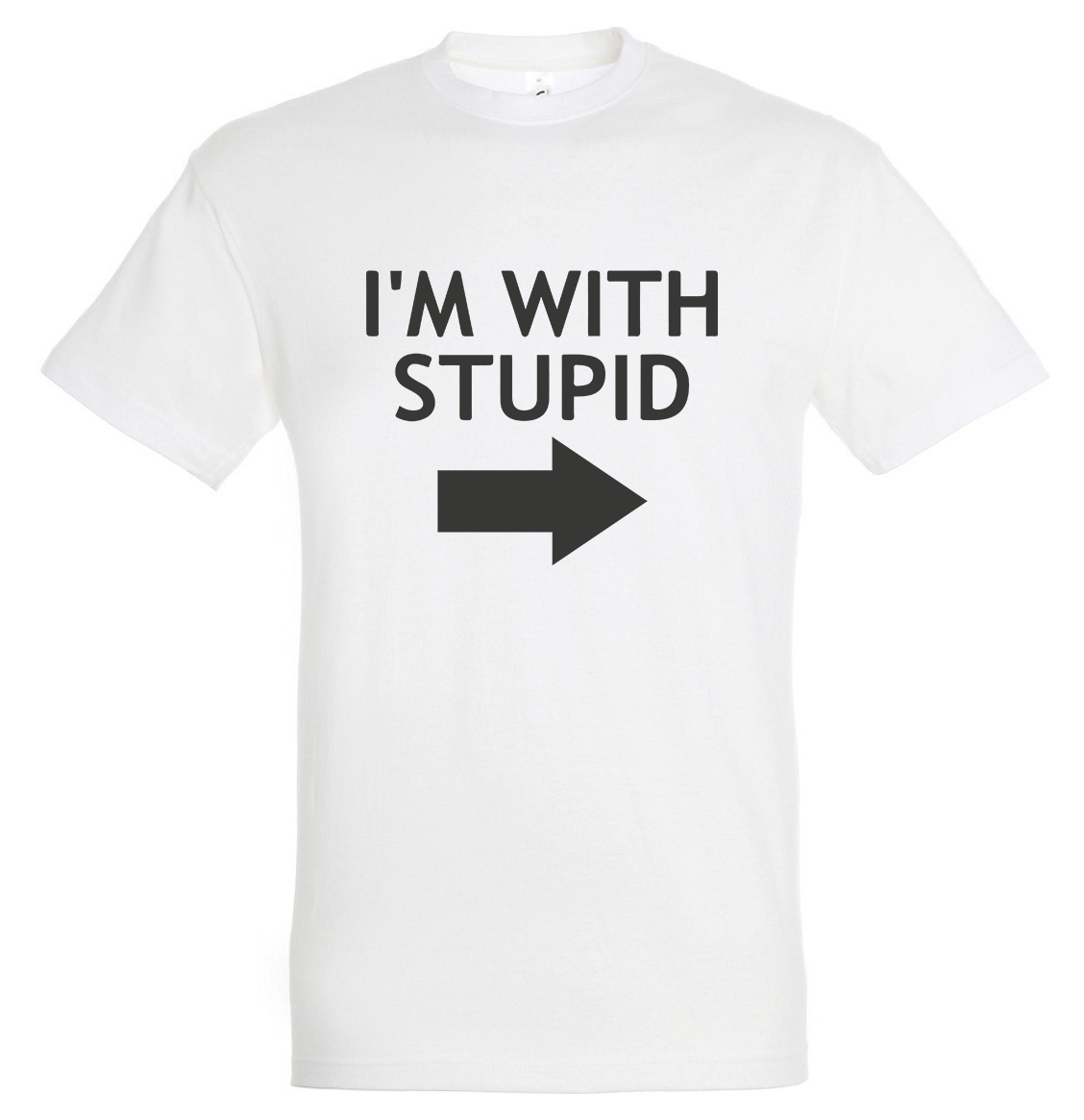 I´m with stupid (černý)