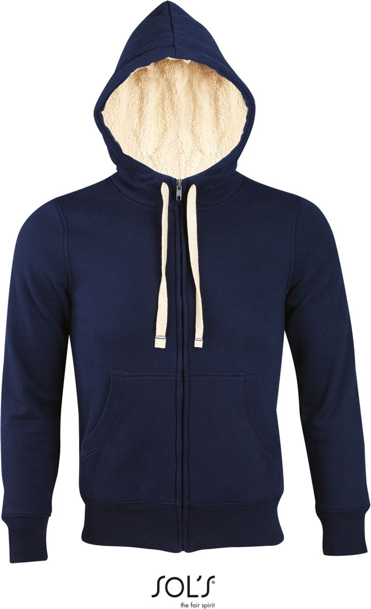 Unisex mikina s kapucí - french navy