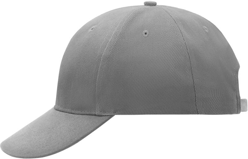 Levně 6 panelová kšiltovka vyztužená - dark grey