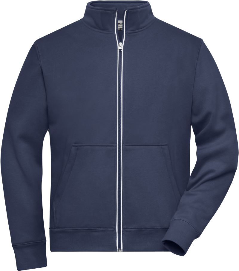 Levně Pánská pracovní mikina Doubleface - Solid - navy