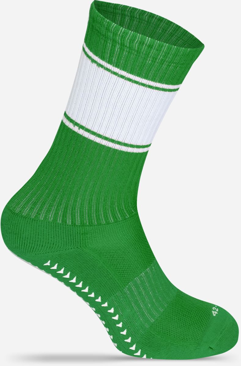 Levně Sportovní ponožky "Ballersocks Classic" - green/white