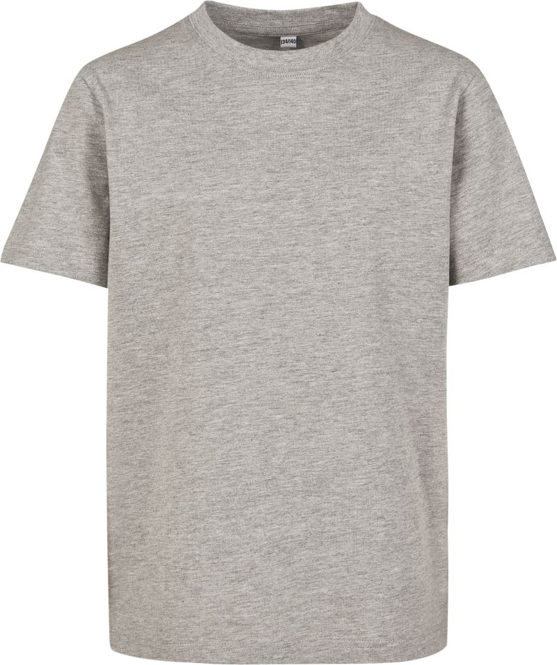 Levně Dětské tričko z těžké bavlny - heather grey