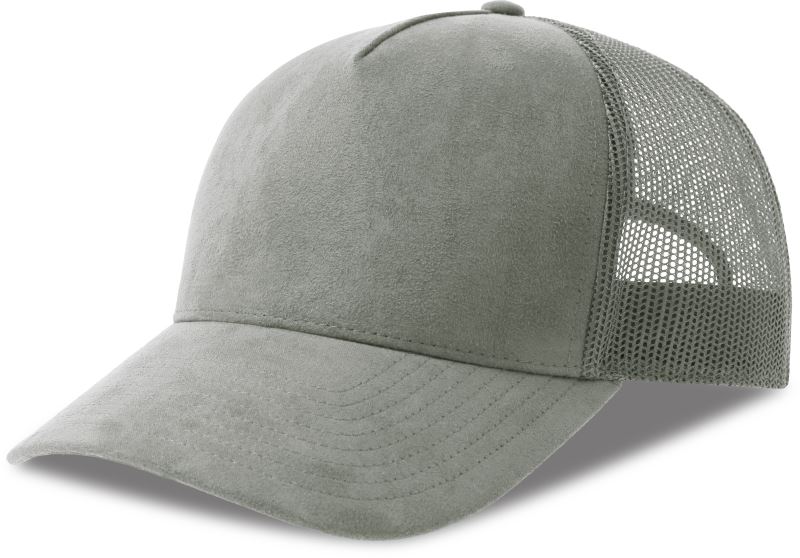 Levně 5 panelová Trucker kšiltovka - grey