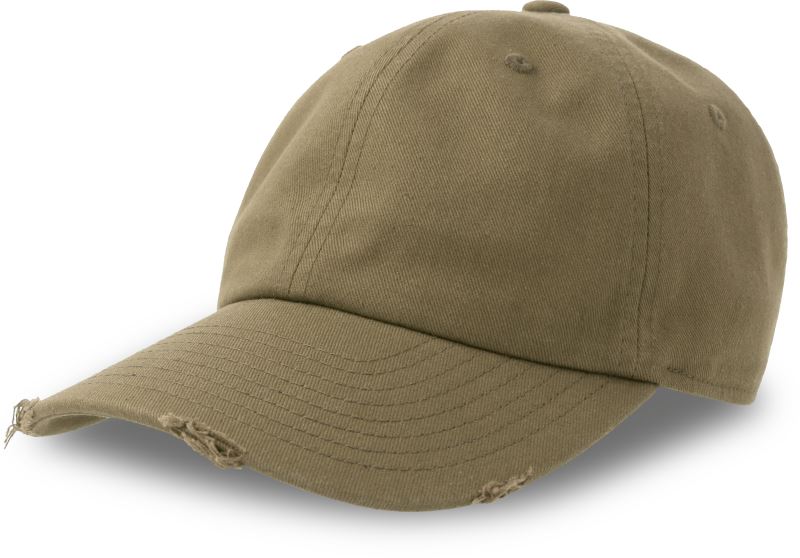 6 panelová baseballová kšiltovka - olive