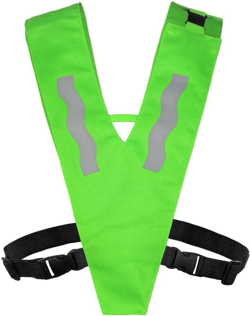 Levně Dětský výstražný límec - neon green