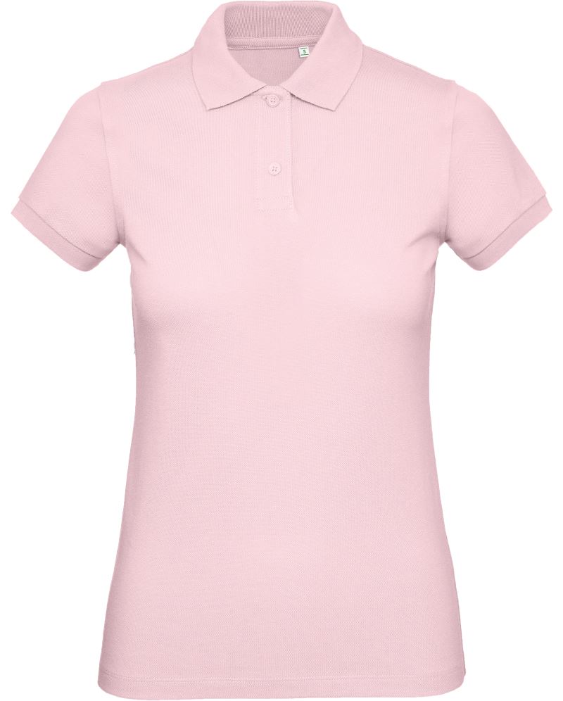 Levně Dámské piqué polo z bio bavlny - orchid pink