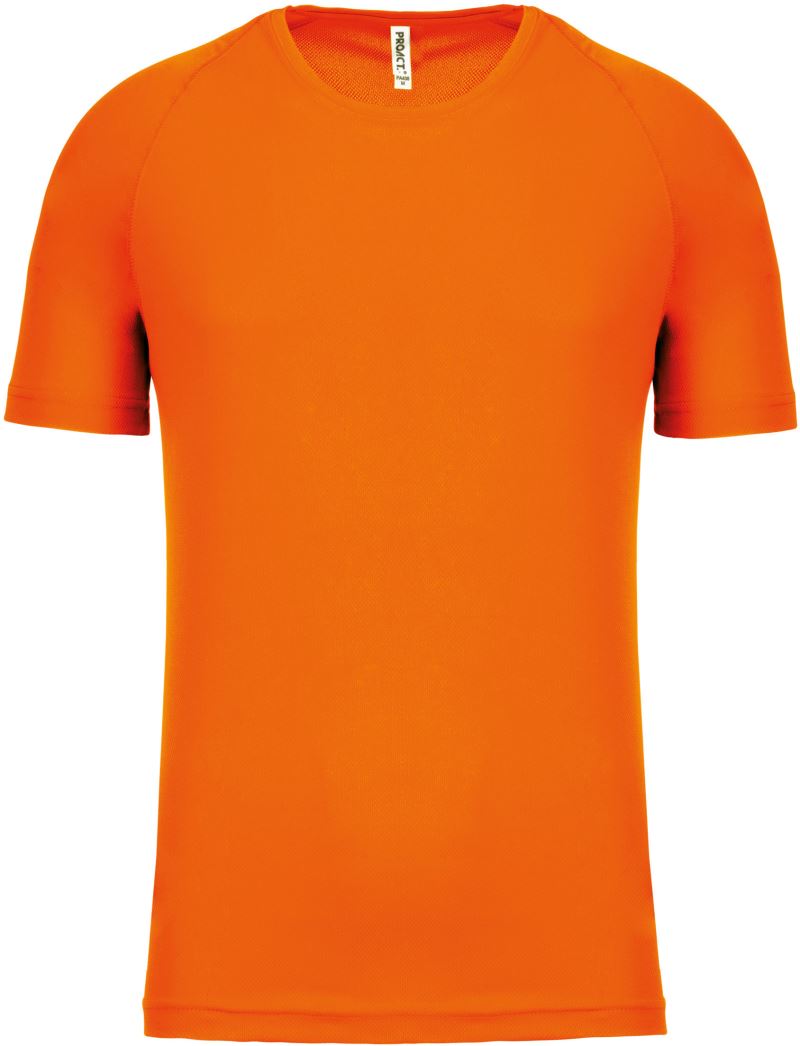 Levně Pánské sportovní tričko - fluorescent orange