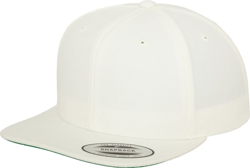 Levně 6 panelová Snapback kšiltovka - natural