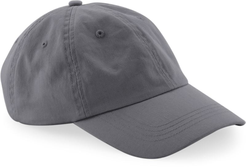 Levně 6 panelová kšiltovka EarthAware® - graphite grey