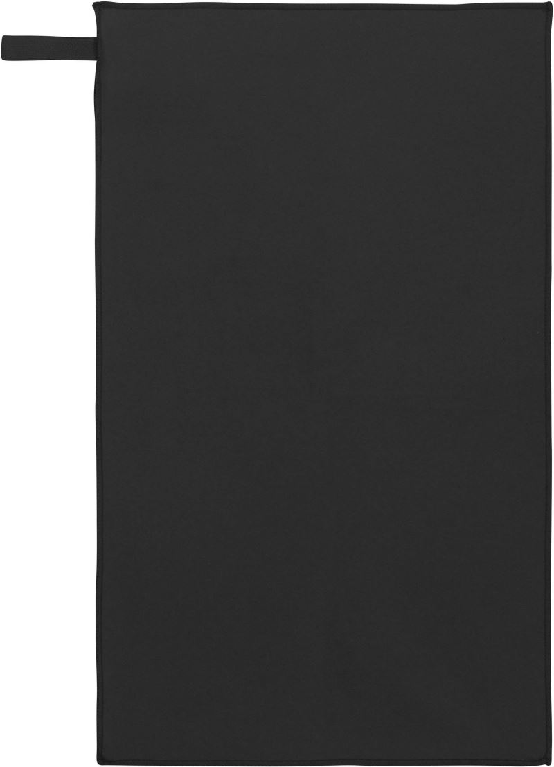 Levně Sportovní ručník z mikrovlákna - black