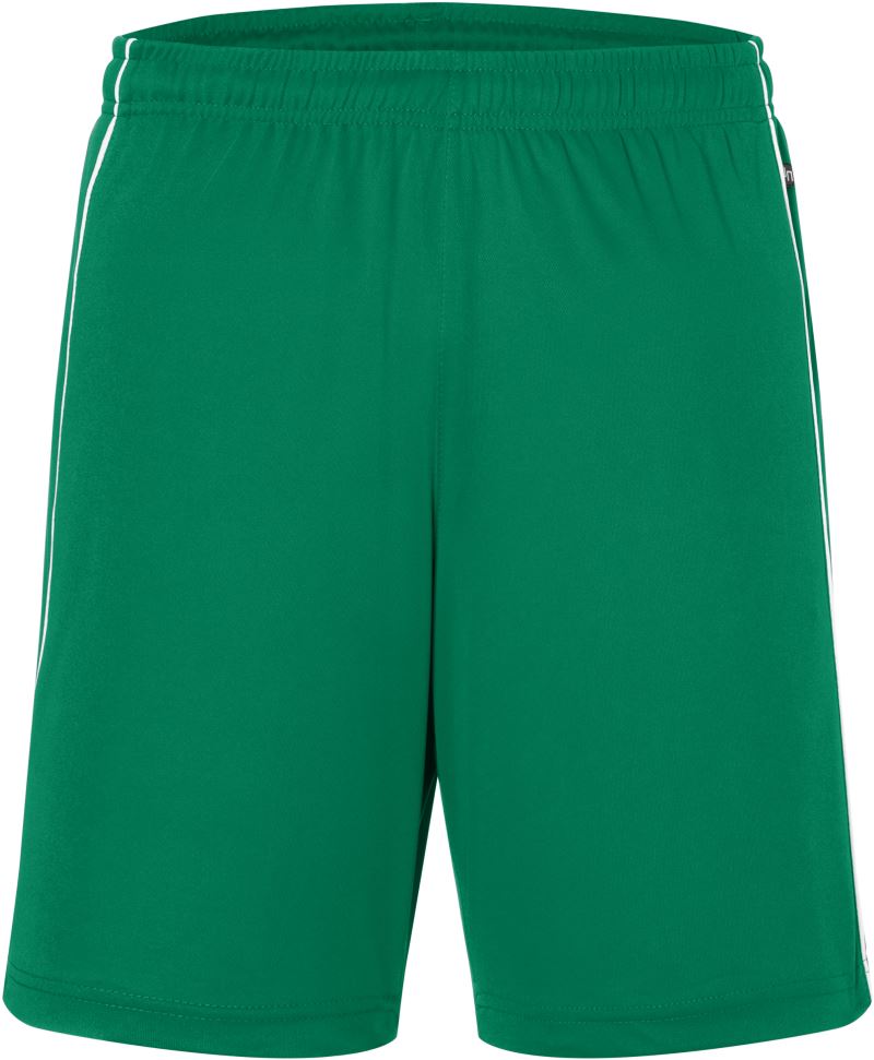 Týmové kraťasy "Basic" - green/white