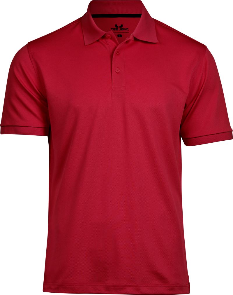 Levně Club Piqué Polo - red