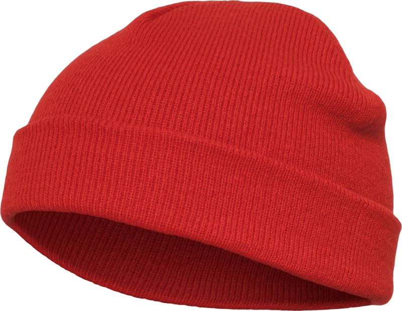 Pletená čepice - red