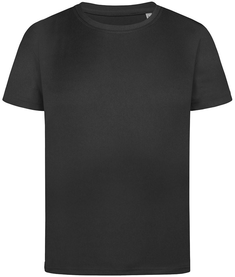 Levně Dětské sportovní tričko Interlock - black opal