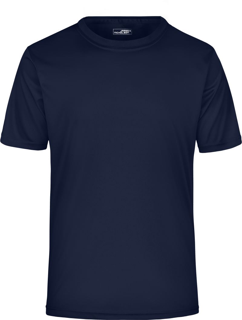 Levně Pánské žerzejové sportovní tričko - navy