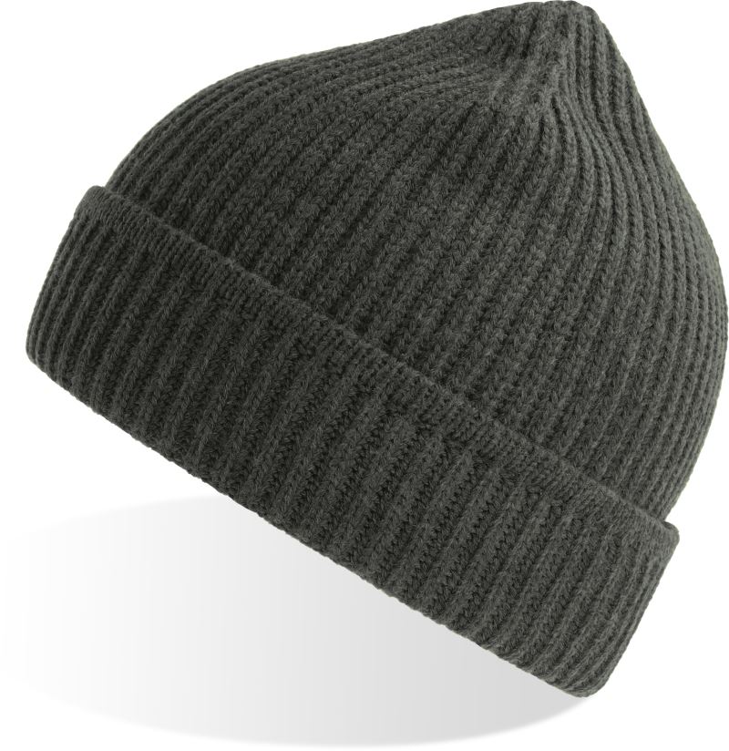 Levně Pletená čepice "Maple" - dark grey melange