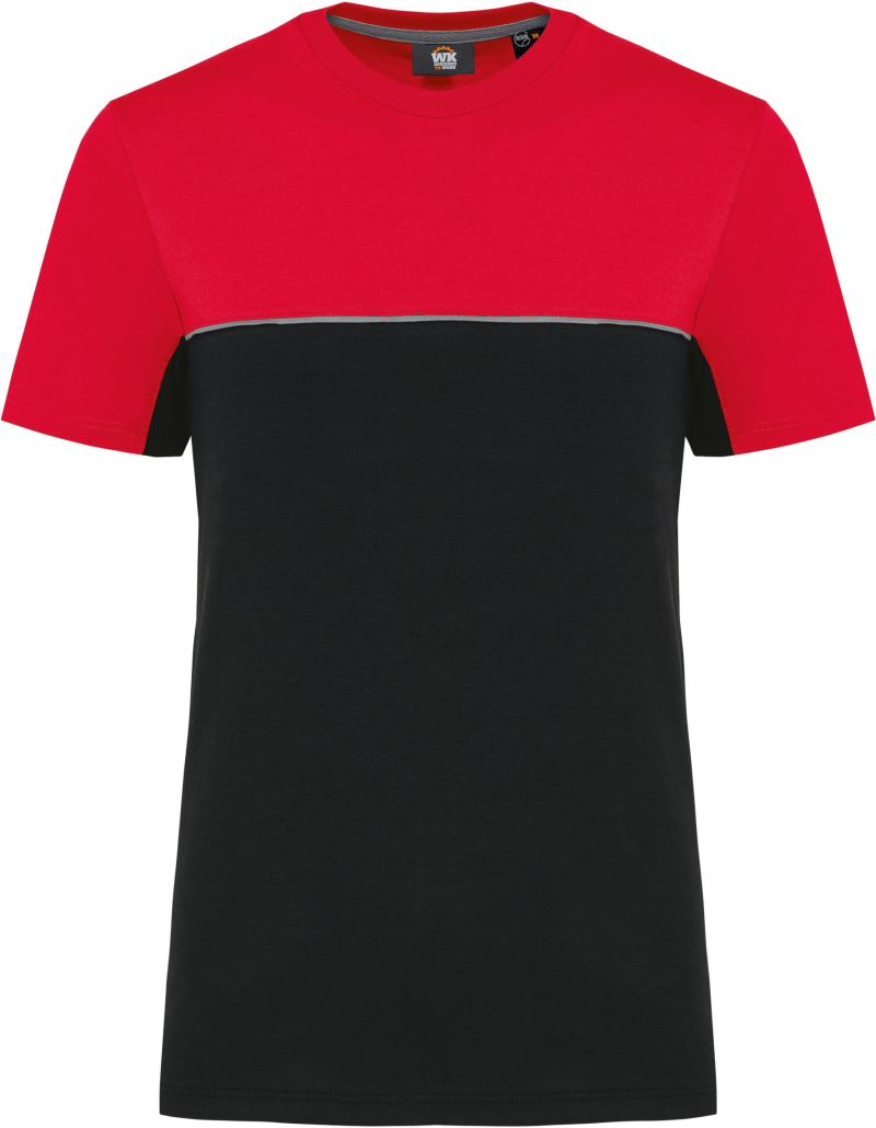 Levně Pracovní tričko - black/red