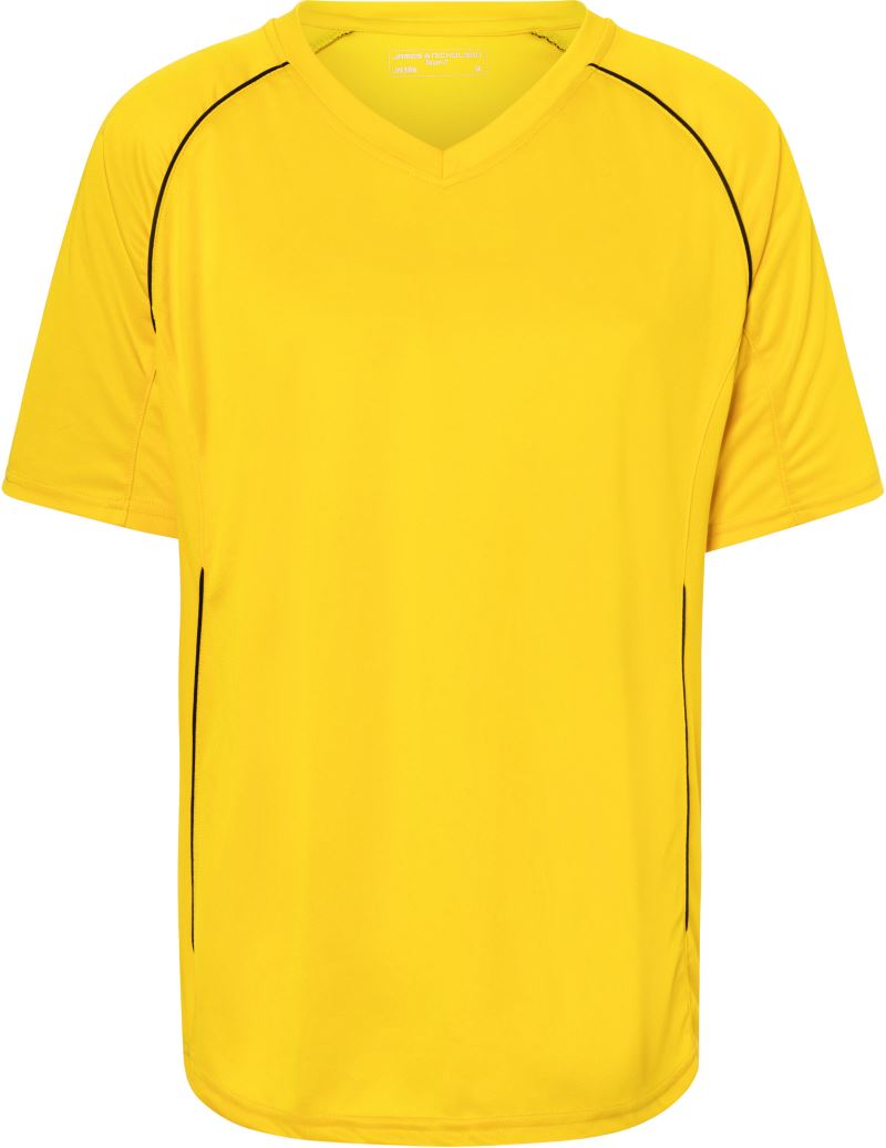 Levně Týmové tričko - yellow/black