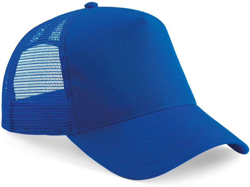 Levně 5 panelová Trucker kšiltovka - bright royal/bright royal