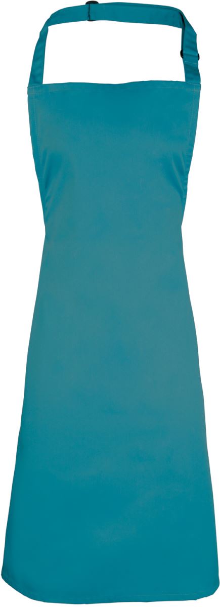 Levně Zástěra s laclem "Colours" - teal