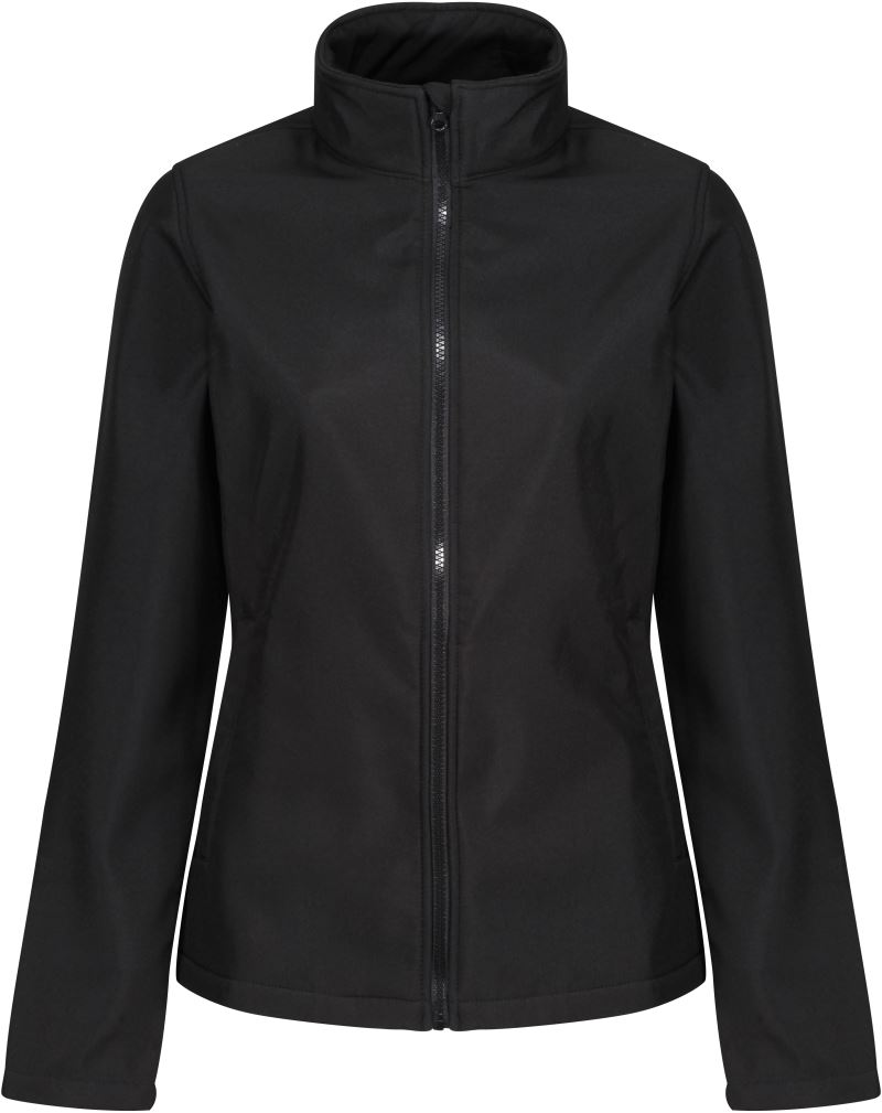 Levně Dámská 2-vrstvá softshellová bunda "Ablaze" - black/black
