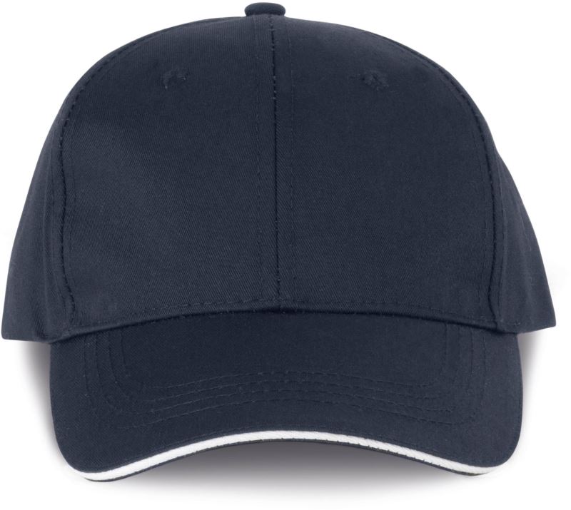Levně 6 panelová kšiltovka - navy/white