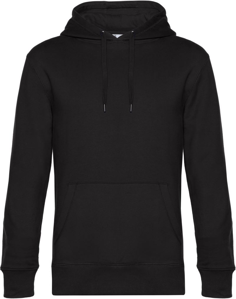 Pánská mikina s kapucí - black pure