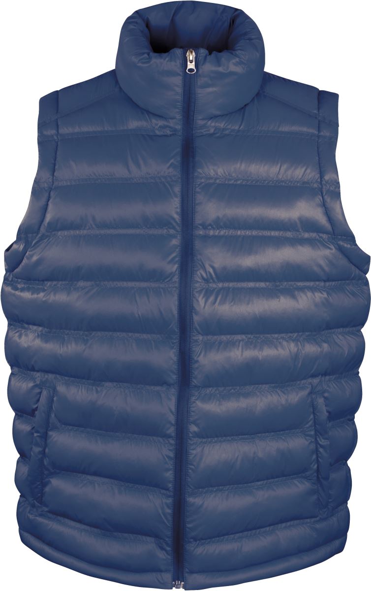 Levně Polstrovaná pánská vesta "IceBird" - navy