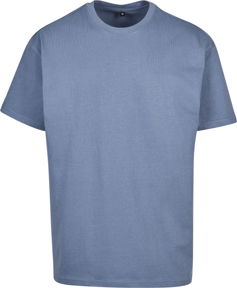 Levně Oversize tričko z těžké bavlny - vintage blue