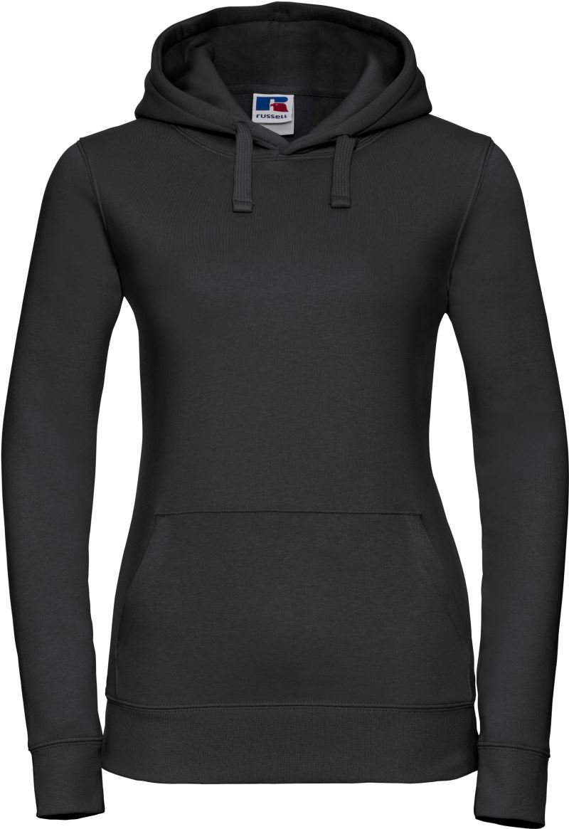 Dámská mikina s kapucí "Authentic" - black