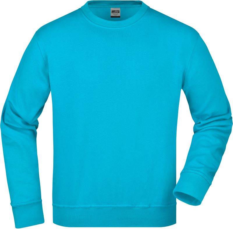 Levně Pracovní mikina - turquoise