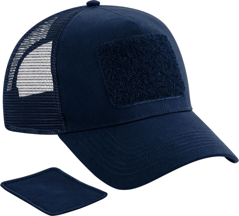 Levně 5 panelová kšiltovka "Removable Patch Trucker" - french navy