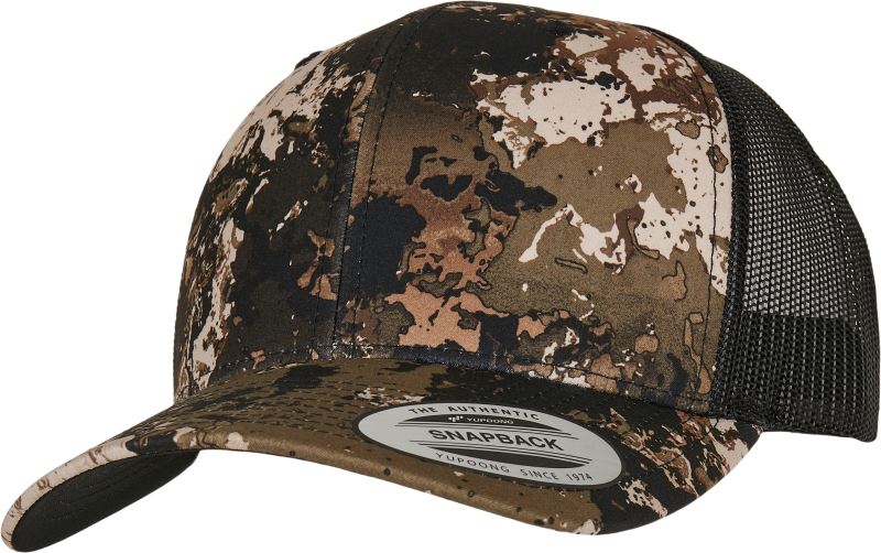 Levně 6 panelová Trucker kšiltovka "Veil Camo" - wideland