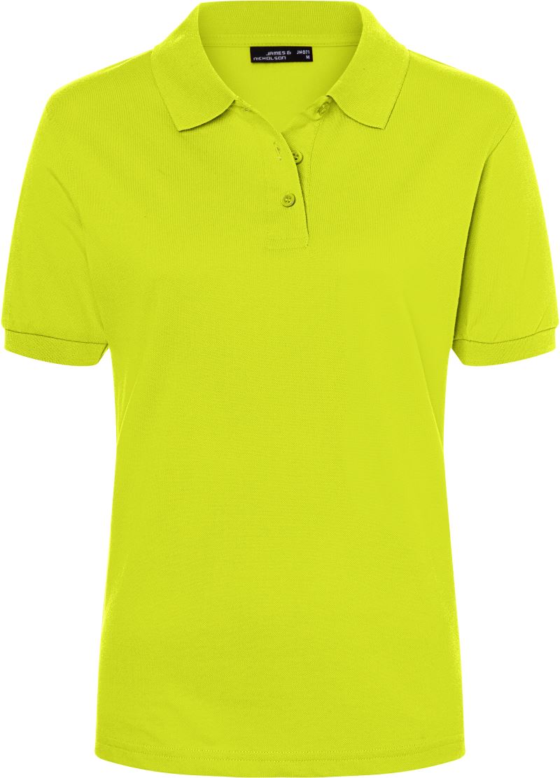 Levně Dámské piqué polo - acid yellow