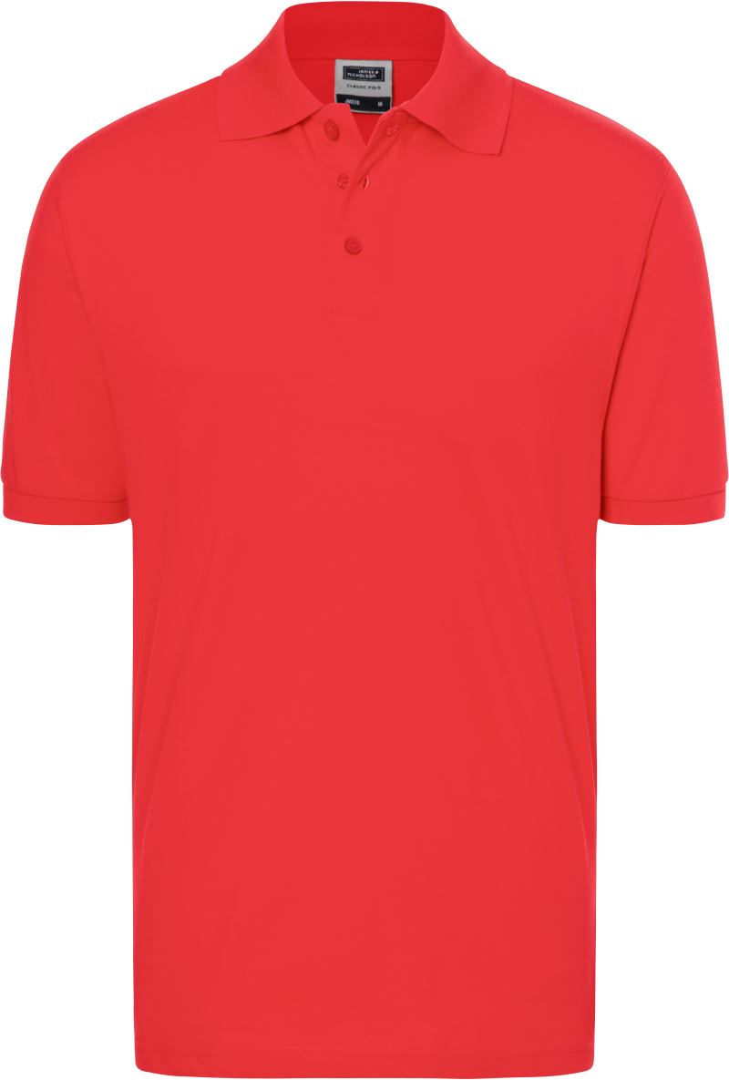 Levně Piqué polo - tomato