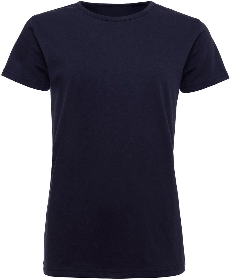 Levně Dámské tričko z těžké bavlny - solid navy