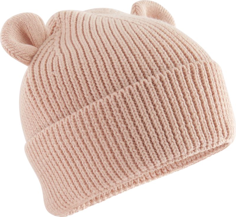 Levně Dětská čepice "Baby Bear" - peach