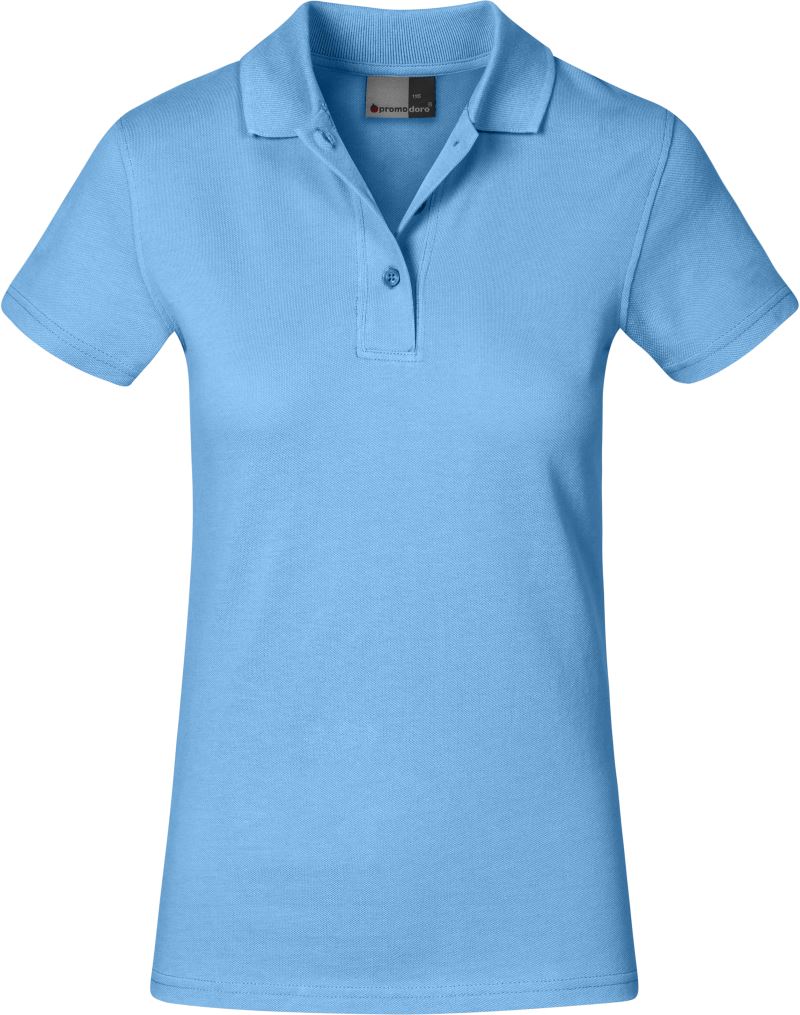 Levně Dámské piqué polo "Superior" - alaskan blue