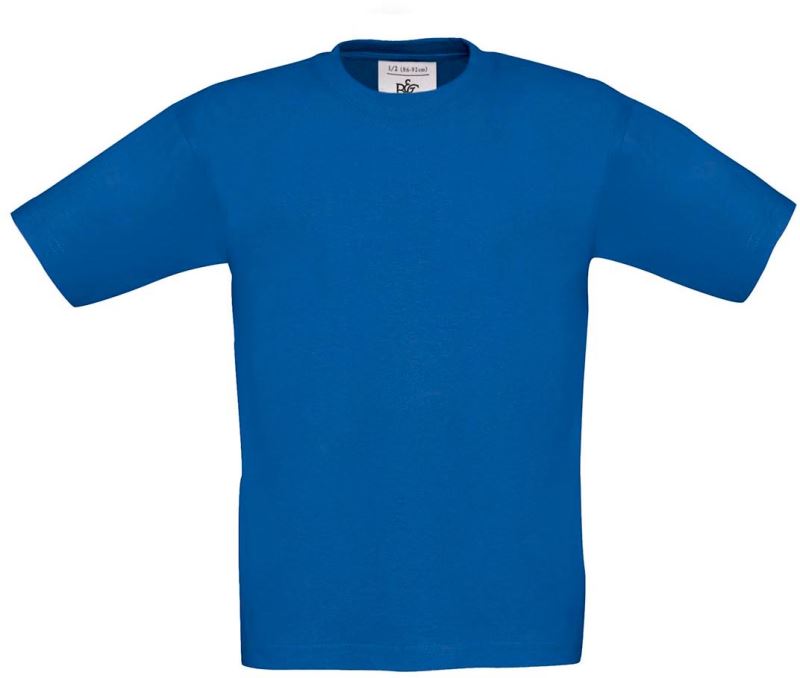 Levně Dětské tričko z těžké bavlny - royal blue