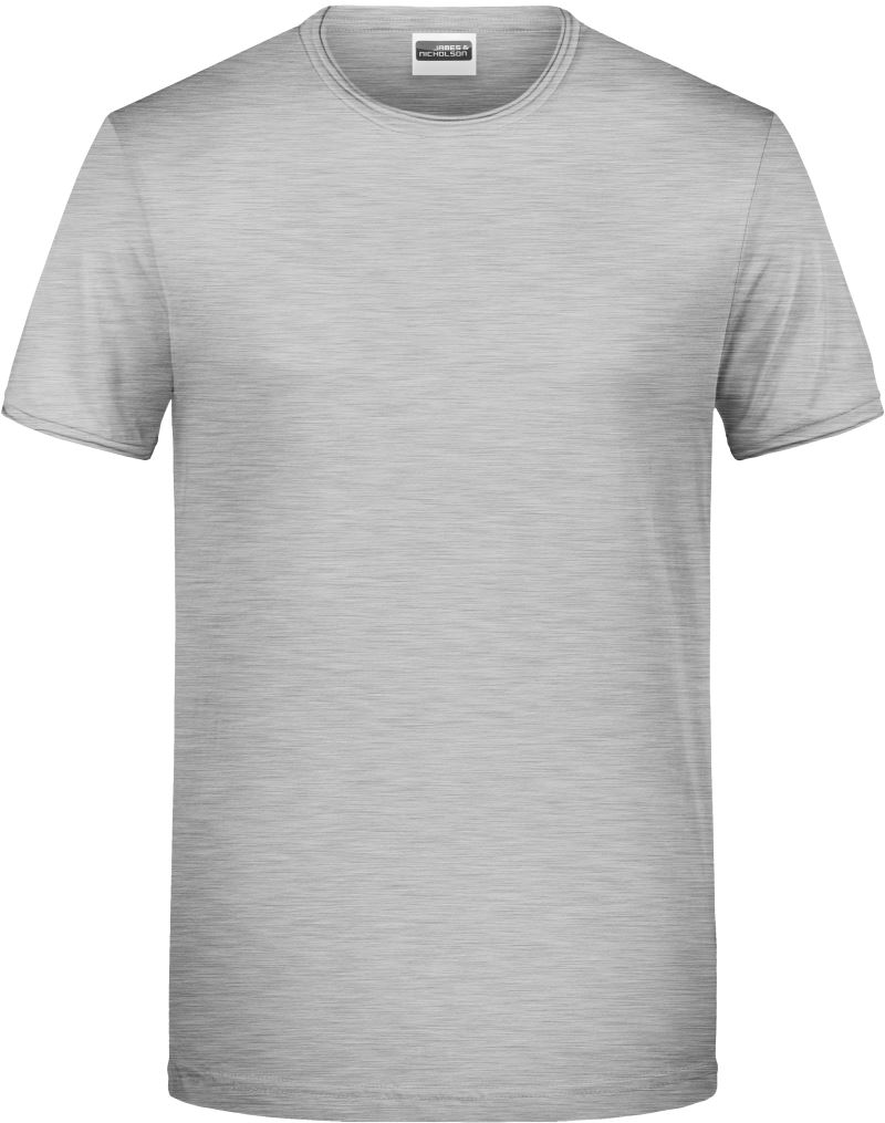 Pánské tričko z bio bavlny - grey heather