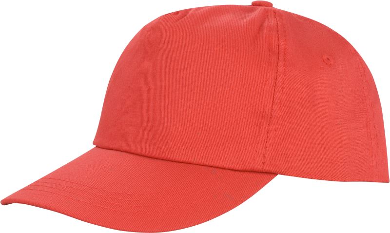 Levně 5 panelová polyesterová kšiltovka - red
