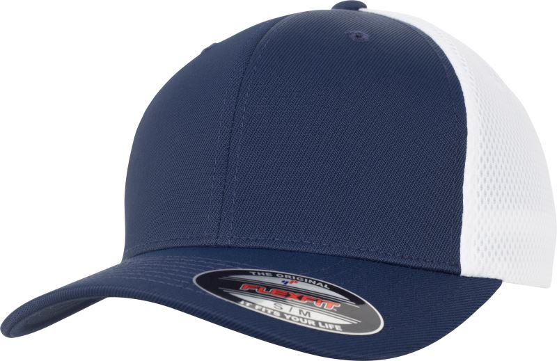 Levně 6 panelová síťovaná kšiltovka - navy/white