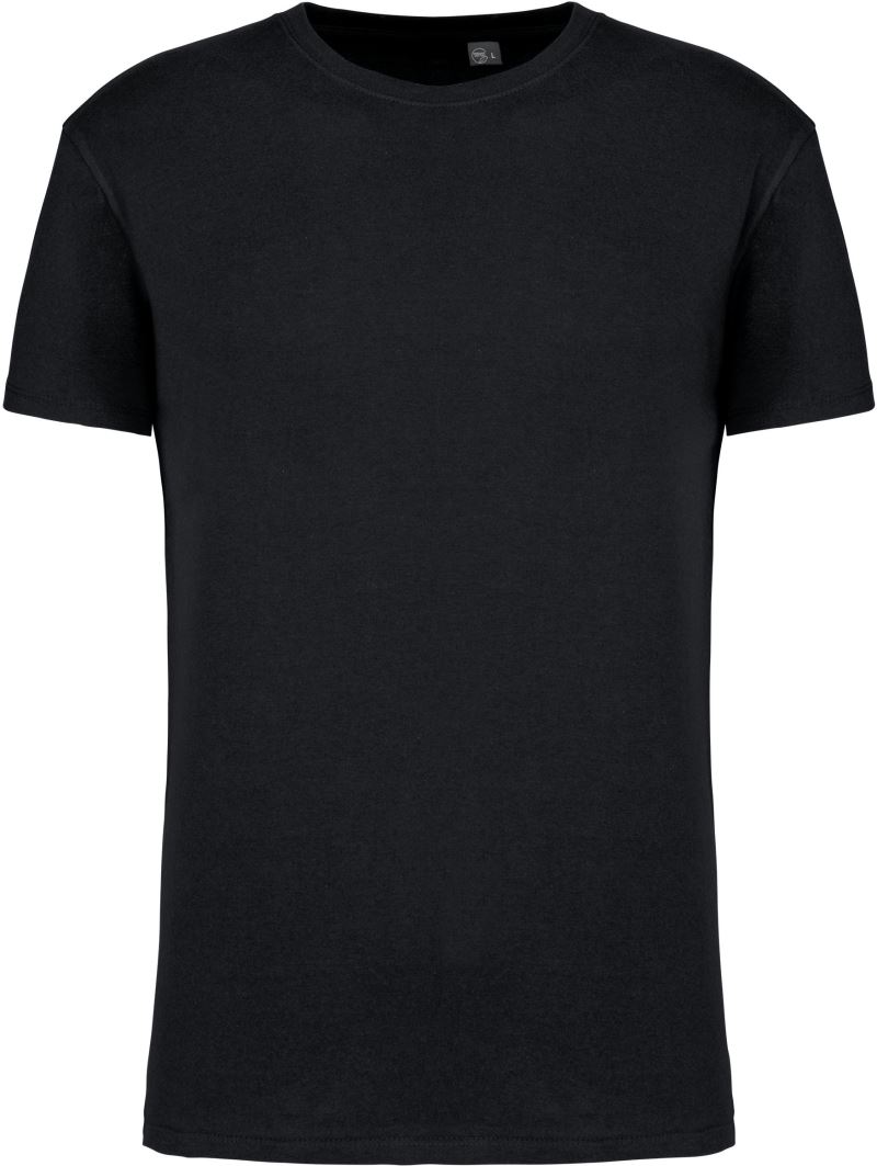 Levně Tričko z těžké bio bavlny - black