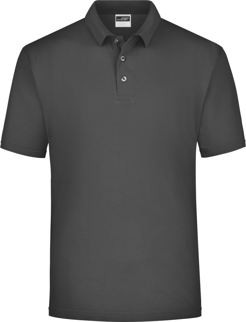 Levně Piqué polo - dark grey