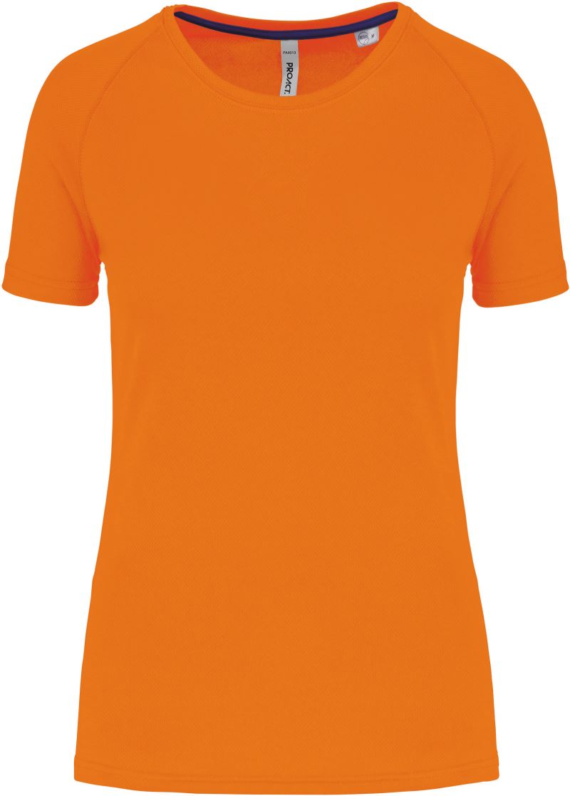 Dámské sportovní tričko - fluorescent orange