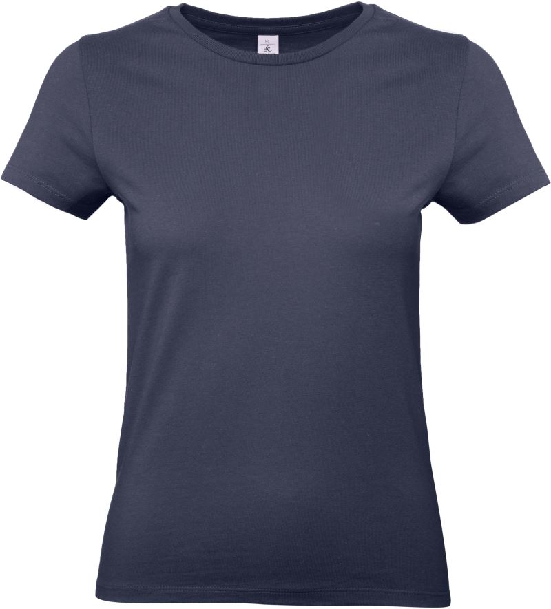 Dámské tričko z těžké bavlny - navy blue