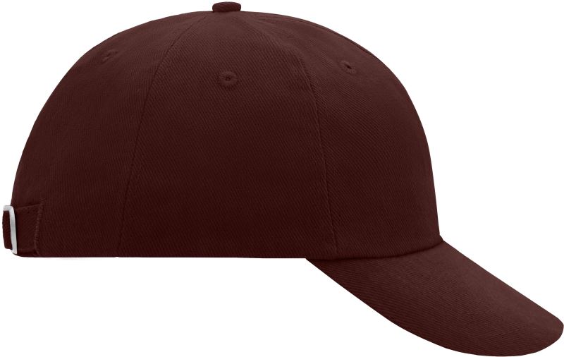 Levně 6 panelová raver kšiltovka - dark brown