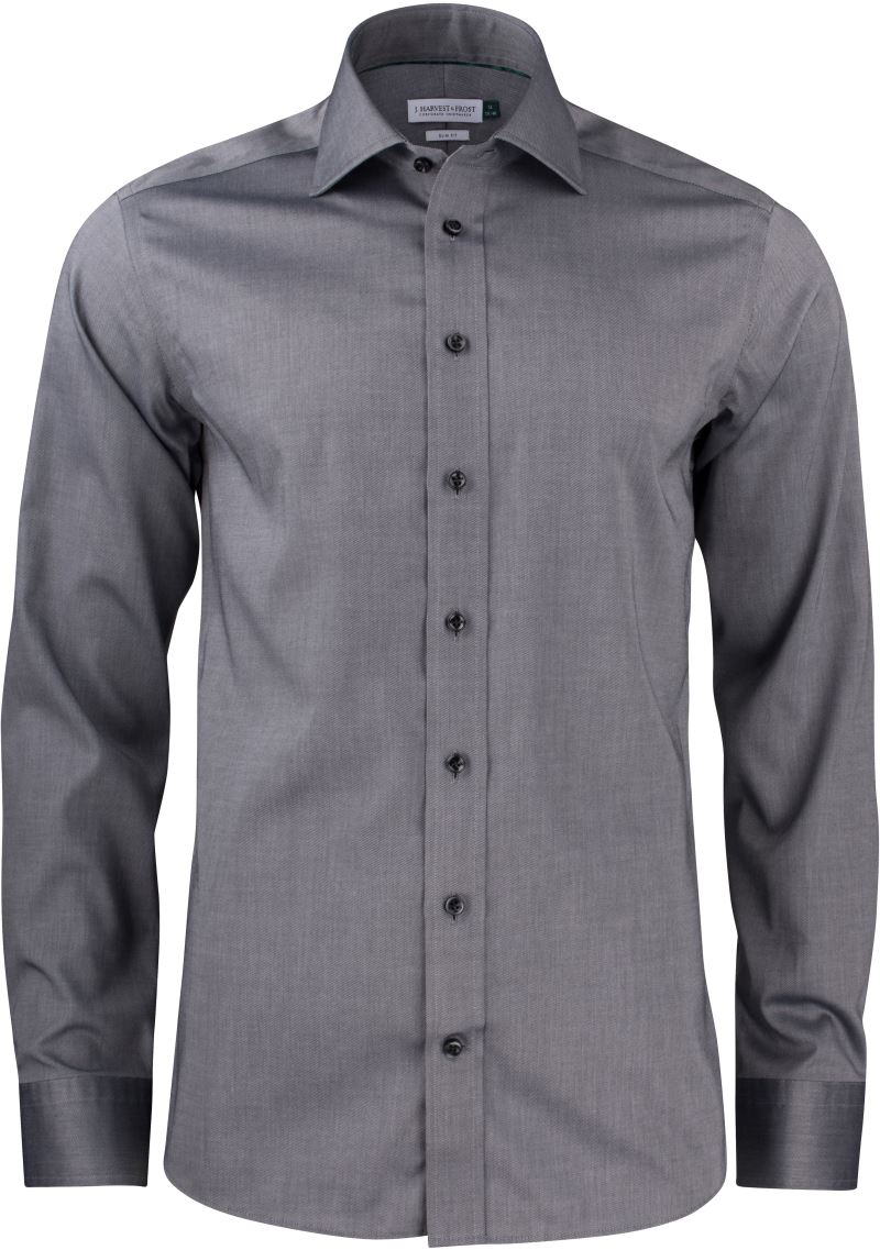 Levně Nežehlivá košile s dlouhým rukávem - grey