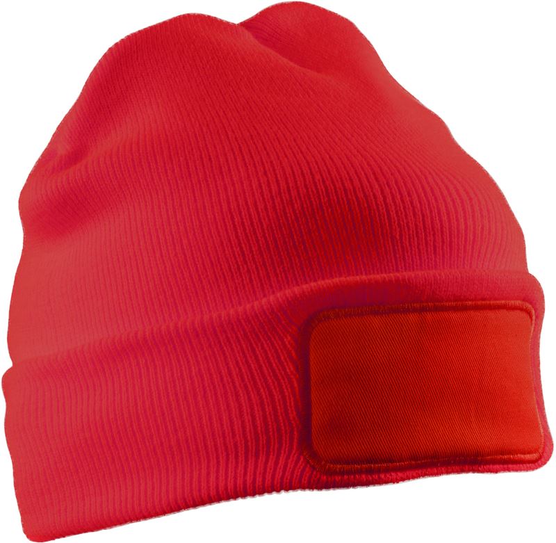 Levně Pletená čepice - red