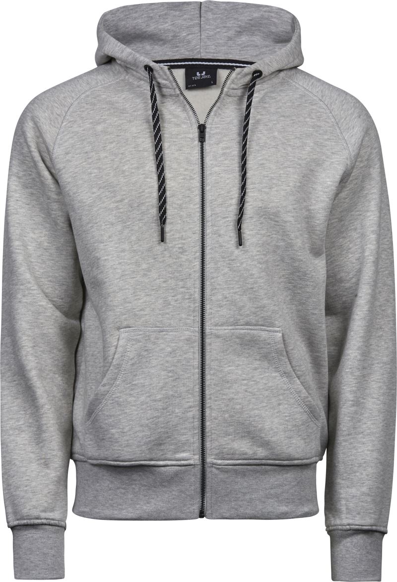 Levně Pánská mikina s kapucí - heather grey